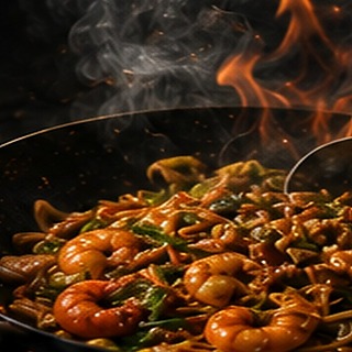 Wok de Pollo